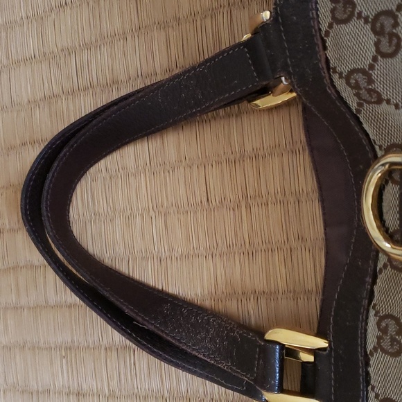 Gucci monogram satchel - Picture 4 of 9